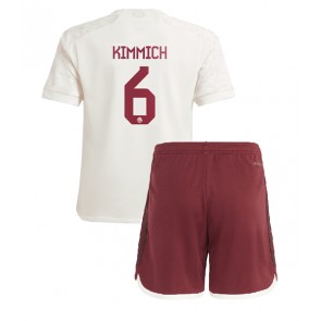 Bayern Munich Joshua Kimmich #6 Rezervni Dres za Dječji 2023-24 Kratak Rukavima (+ kratke hlače)